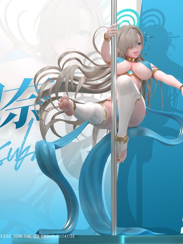 Flawless Studio Blue Archive Exotic Pole Dancer Ichinose Asuna Hot Sexy Statue